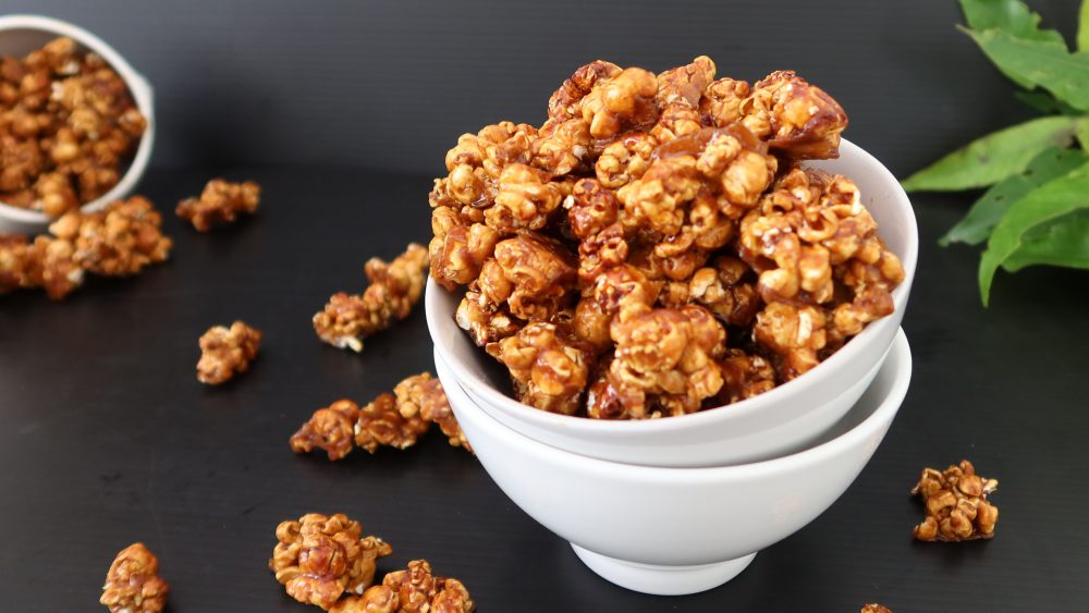 salted caramel popcorn